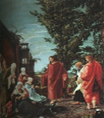 christ taking leave of his mother christ taking leave of his mother