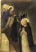 the virgin consigns the habit to st dominic