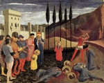 beheading of saint cosmas and saint damian