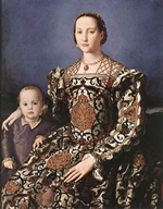 Eleonora of Toledo with her son Eleonora of Toledo with her son