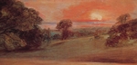 evening landscape