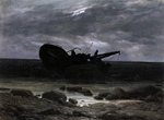 wreck in the moonlight