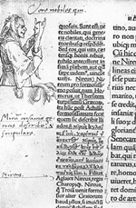 Marginal illustration for Erasmus' In praise of Folly Marginal illustration for Erasmus' In praise of Folly