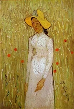 A Girl in White