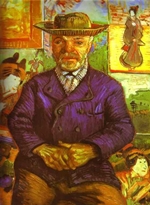 Portrait of Père Tanguy Portrait of Père Tanguy