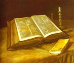 Still Life with Open Bible Still Life with Open Bible