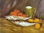 Still Life with Mackerels, Lemons and Tomatoes Still Life with Mackerels, Lemons and Tomatoes