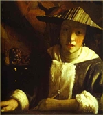 Girl
with a Flute Girl with a flute