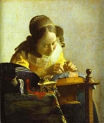 The
Lace maker The Lacemaker