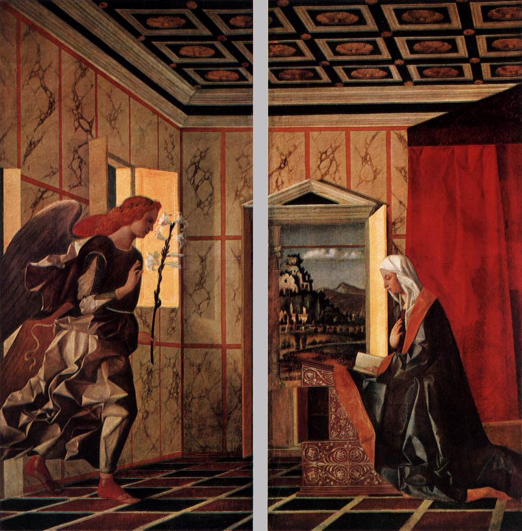 Angel Announcing - Virgin Annunciated