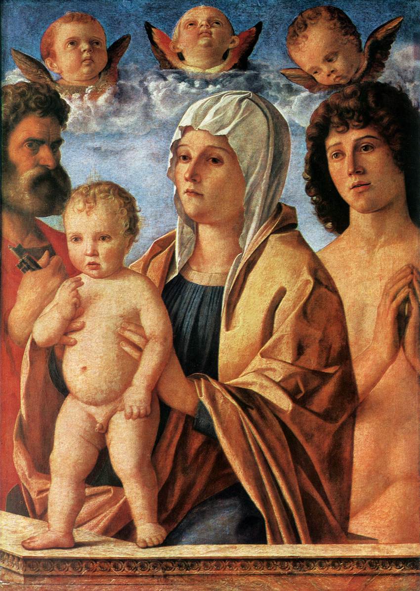 Madonna with Sts Peter and Sebastian