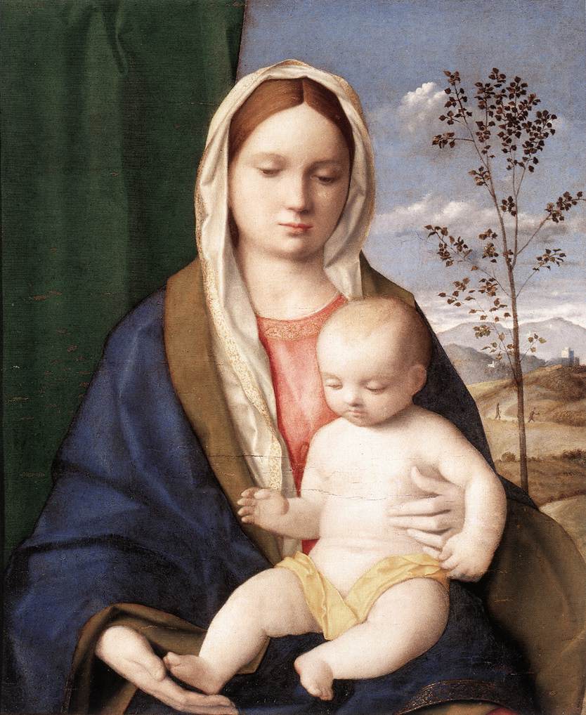 Madonna and Child Blessing