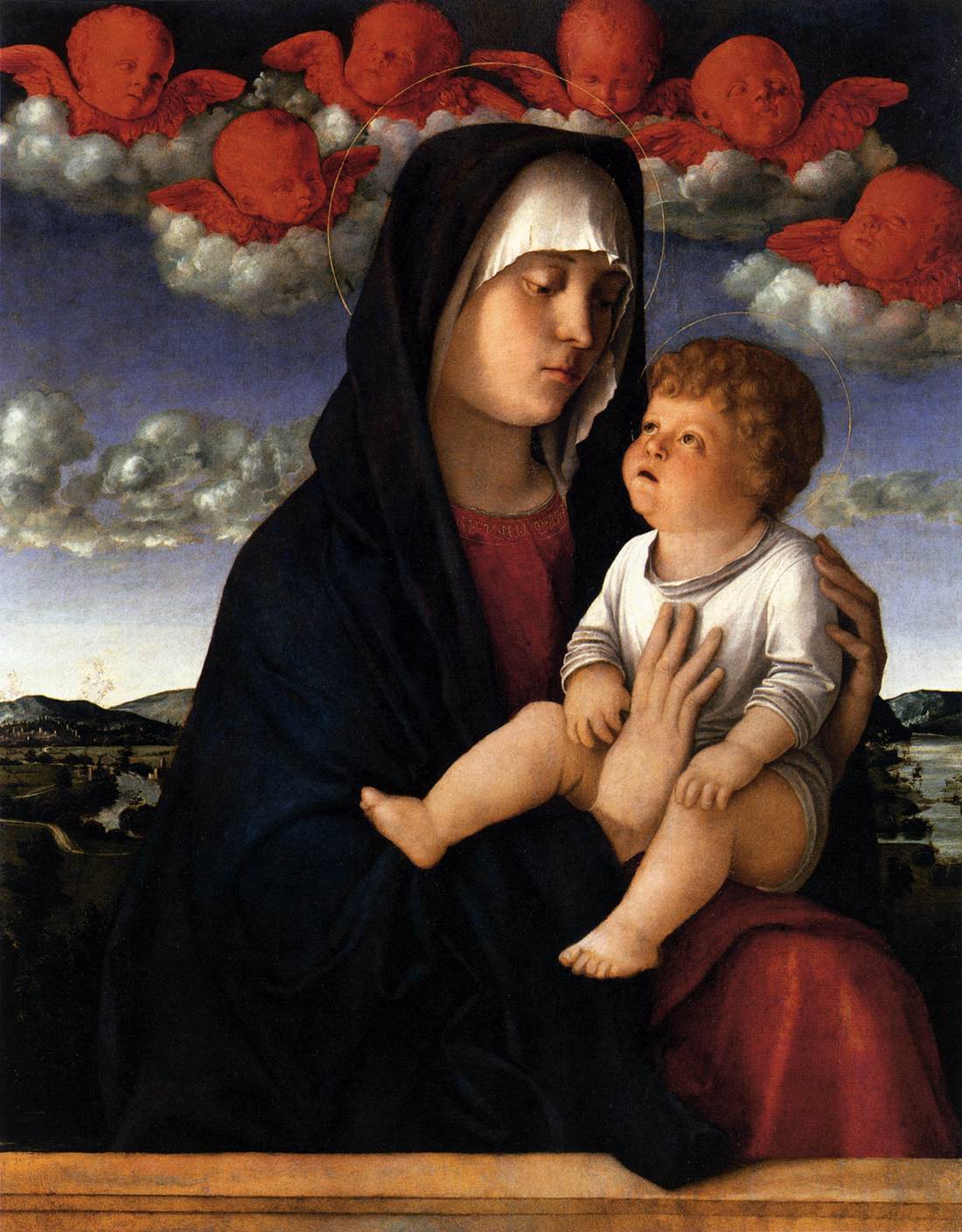 Madonna of the Red Cherubs