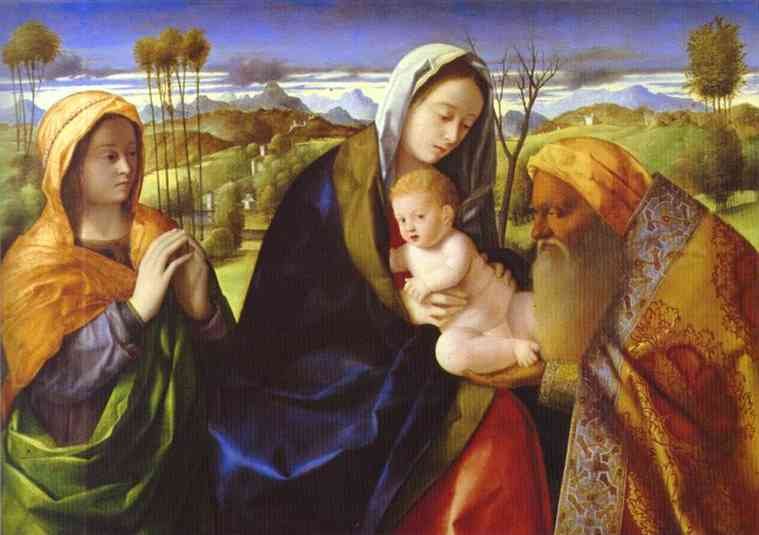 Infant Christ with Simeon