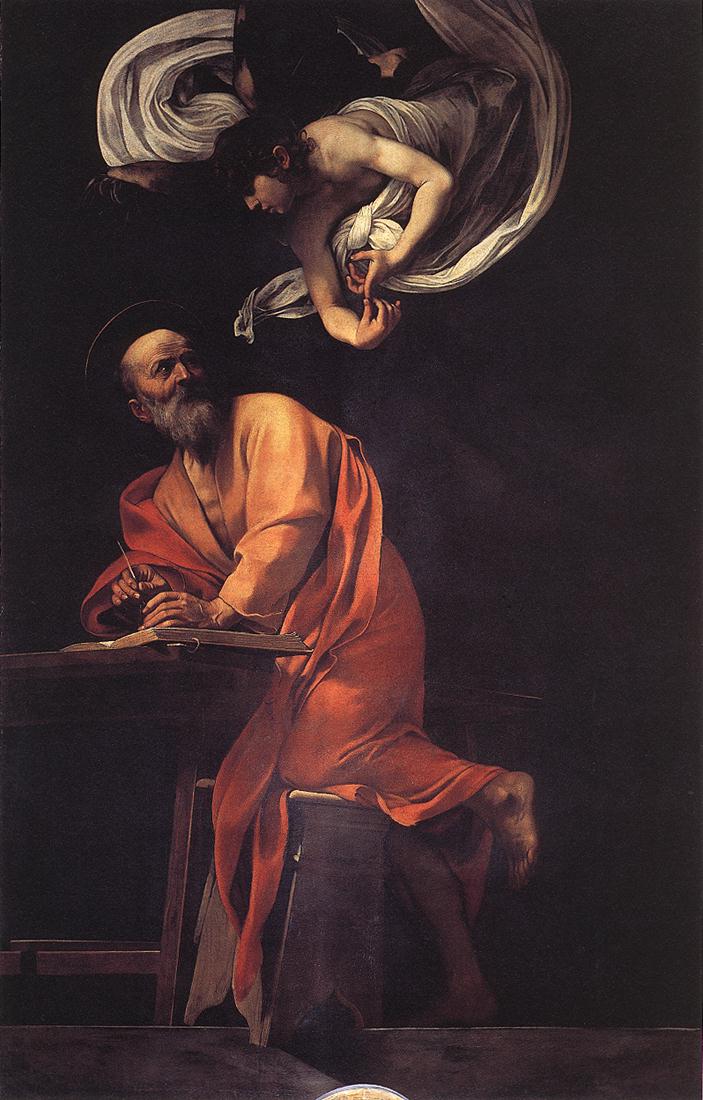 The Inspiration of St Matthew