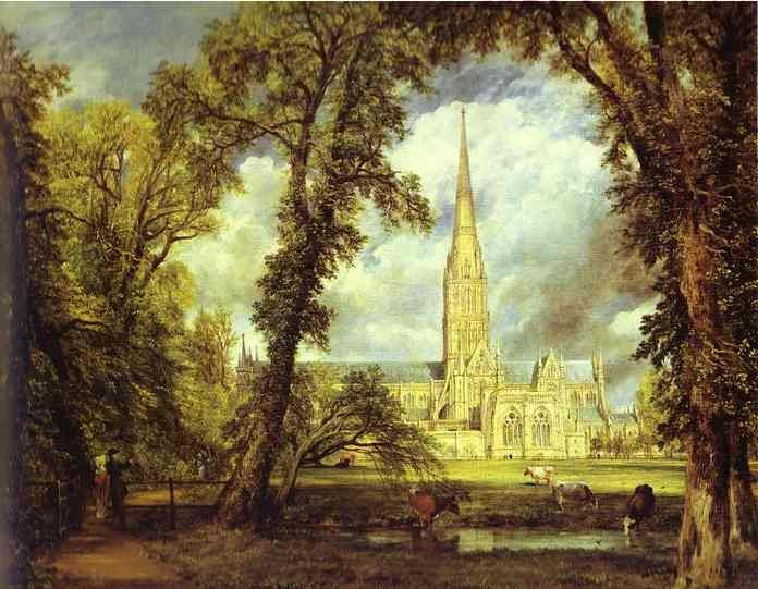 Salisbury Cathedral from the Bishop's Grounds