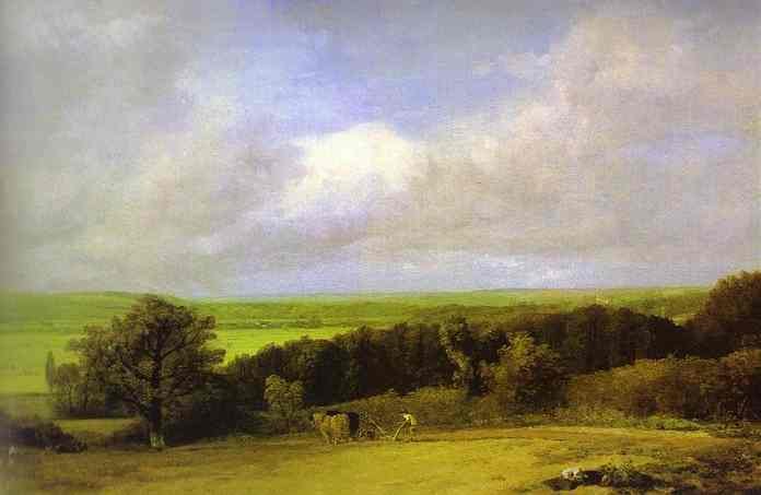 Landscape: Ploughing Scene in Suffolk