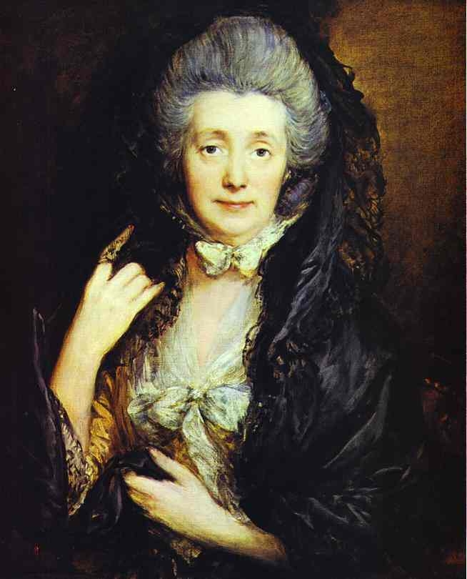 Mrs Thomas Gainsborough nee Margaret Burr