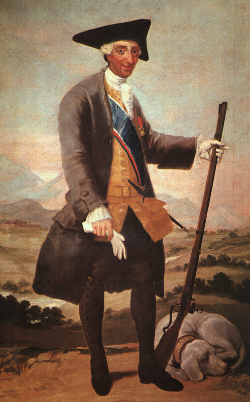 Charles III in Hunting Costume