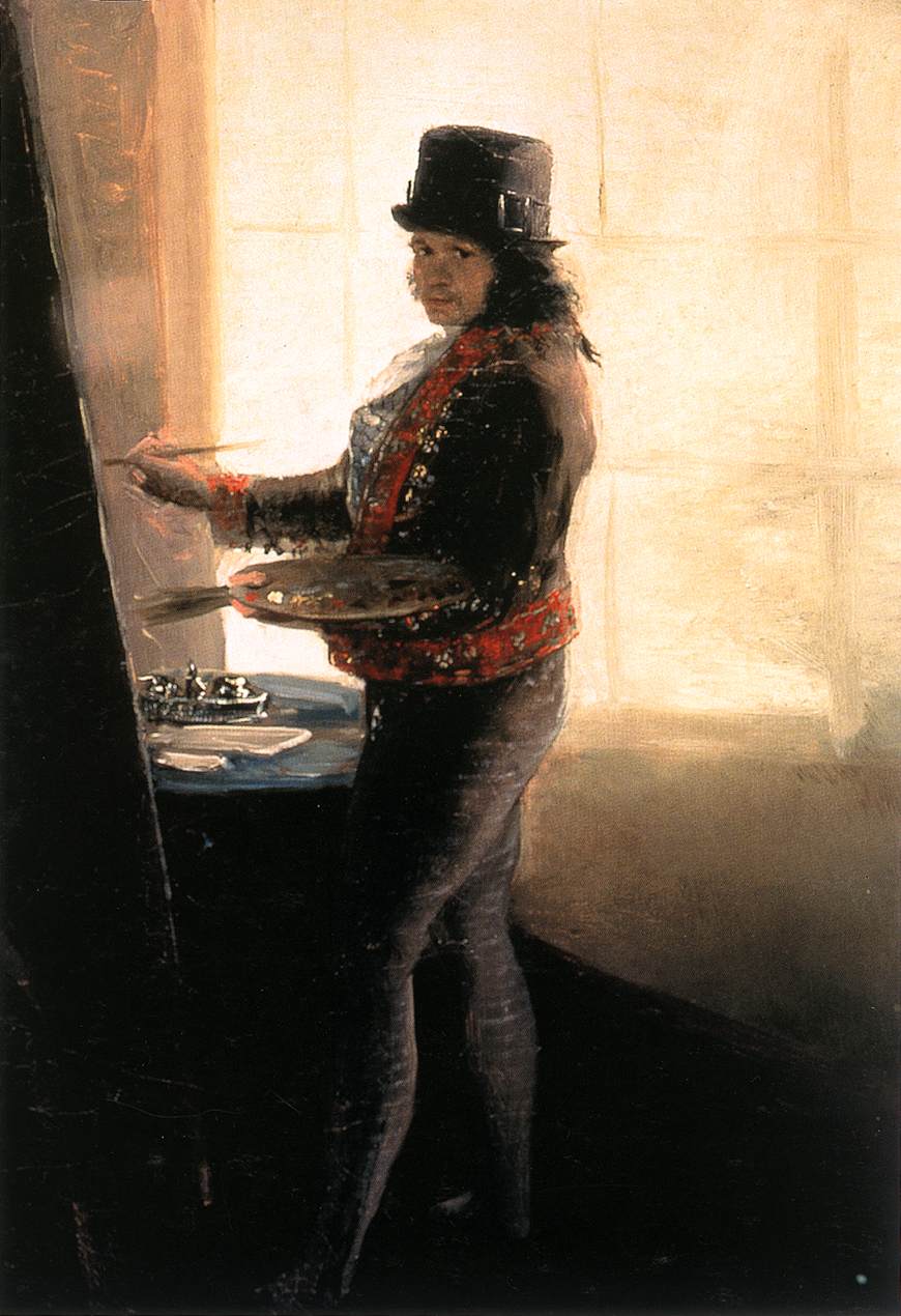 Self Portrait in the Workshop