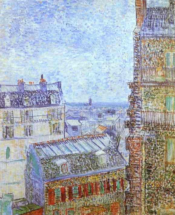 Paris Seen from Vincent's Room in the Rue Lepic
