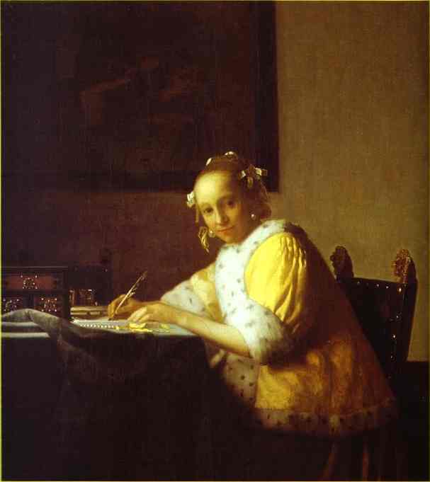 A Lady Writing