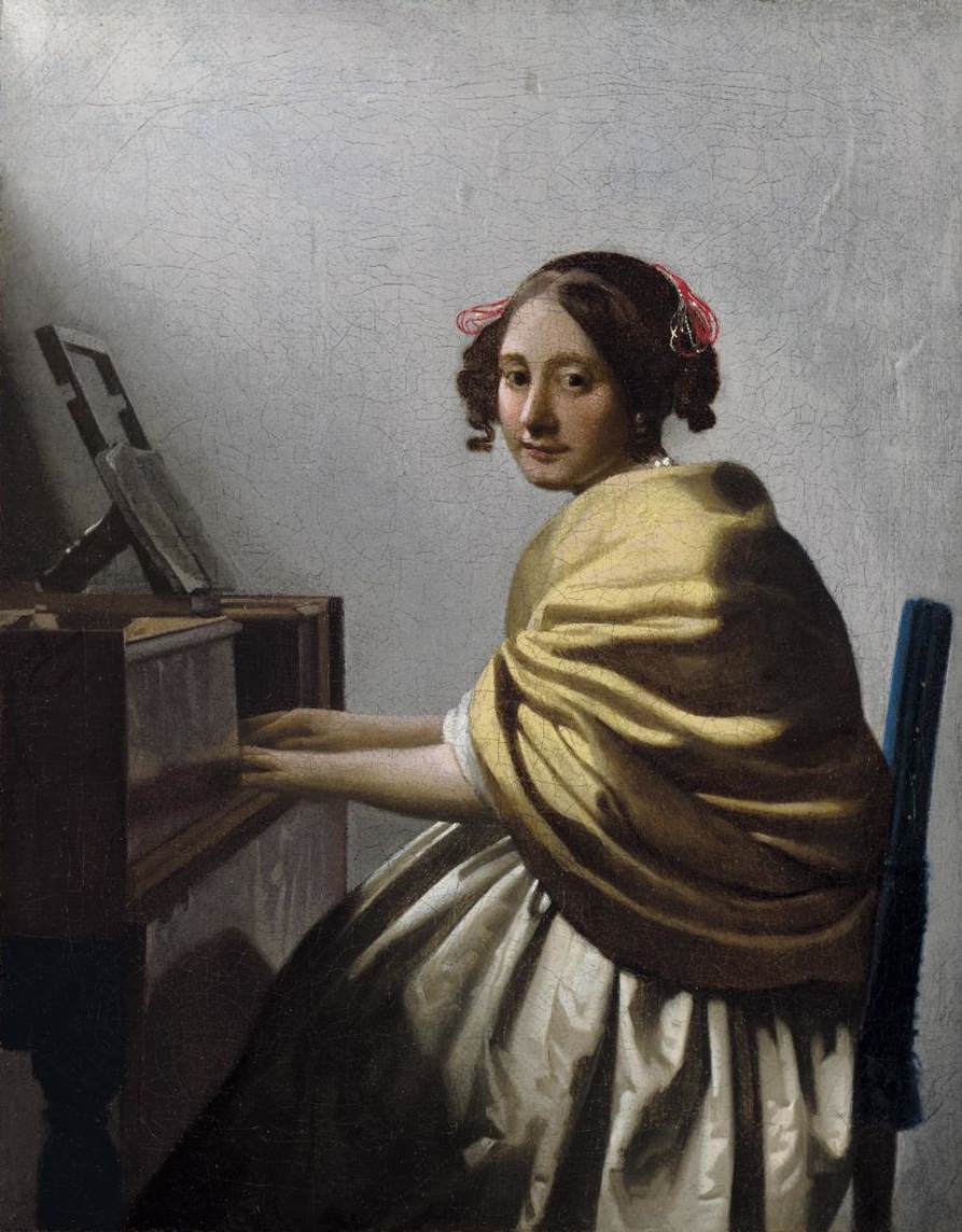 Young Woman Seated at the Virginals