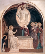 resurrection of christ and women at the tomb
