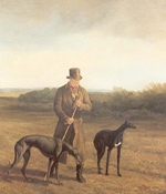 Lord rivers with two greyhounds - Agasse Lord rivers with two greyhounds - Agasse