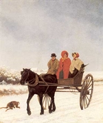 a Snowy Morning - Agasse a Snowy Morning - Agasse