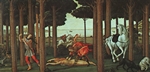 The Story of Nastagio degli Onesti (second episode) - Botticelli The Story of Nastagio degli Onesti (second episode) - Botticelli