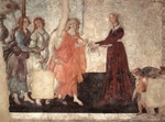 Venus and the Three Graces Presenting Gifts to a Young Woman - Botticelli Venus and the Three Graces Presenting Gifts to a Young Woman - Botticelli