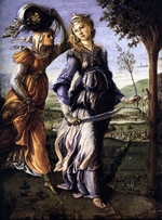 The Return of Judith to Bethulia - Botticelli The Return of Judith to Bethulia - Botticelli