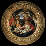 Madonna of the Magnificat (Madonna del Magnificat) - Botticelli Madonna of the Magnificat (Madonna del Magnificat) - Botticelli
