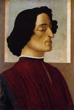 Portrait of Giuliano de' Medici - Botticelli