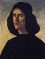 Portrait of a Man - Botticelli Portrait of a Man - Botticelli