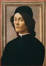 Portrait of a Youth - Botticelli Portrait of a Youth - Botticelli