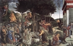 The Trials and Calling of Moses - Botticelli The Trials and Calling of Moses - Botticelli