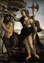 Pallas and the Centaur - Botticelli Pallas and the Centaur - Botticelli
