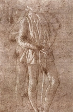 Study of two standing figures - Botticelli Study of two standing figures - Botticelli