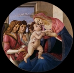 The Virgin and Child with Two Angels - Botticelli The Virgin and Child with Two Angels - Botticelli