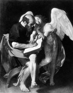 St Matthew and the angel St Matthew and the angel