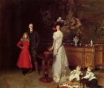 Sir George Sitwell and Family