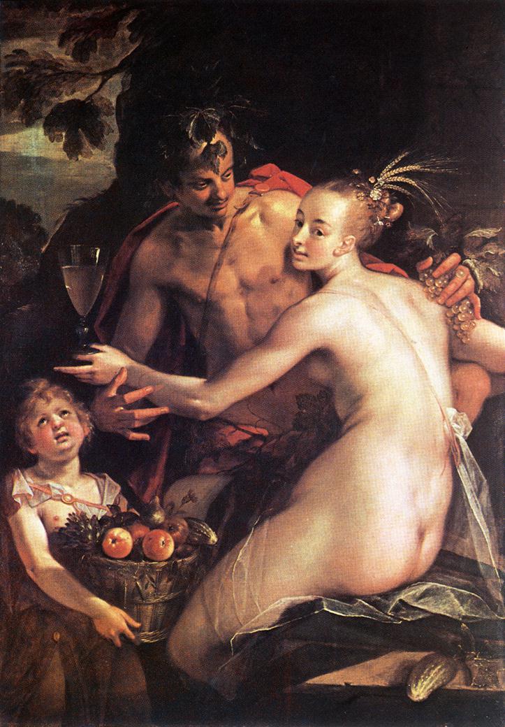 Bacchus Ceres and Cupid